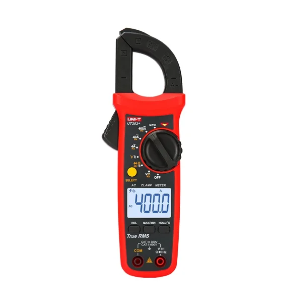 UNI-T UT202+ Handheld Digital Multimeter (with True RMS and Frequency Measurement)