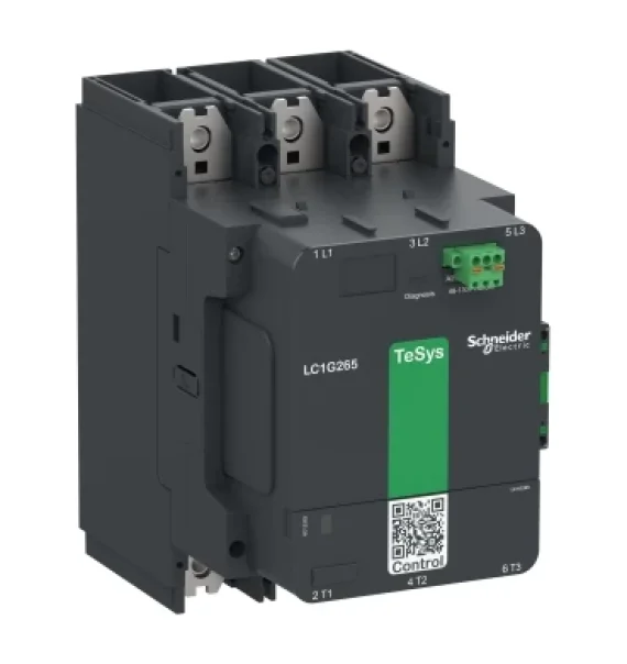 LC1G265KUEN Schneider Electric TeSys Giga High Power Contactor – 3P (3NA) – 265A, 100–250V AC/DC Coil