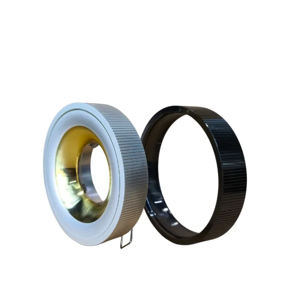 Delux PUMA 05 spot light (98×25 mm, color: gun black)