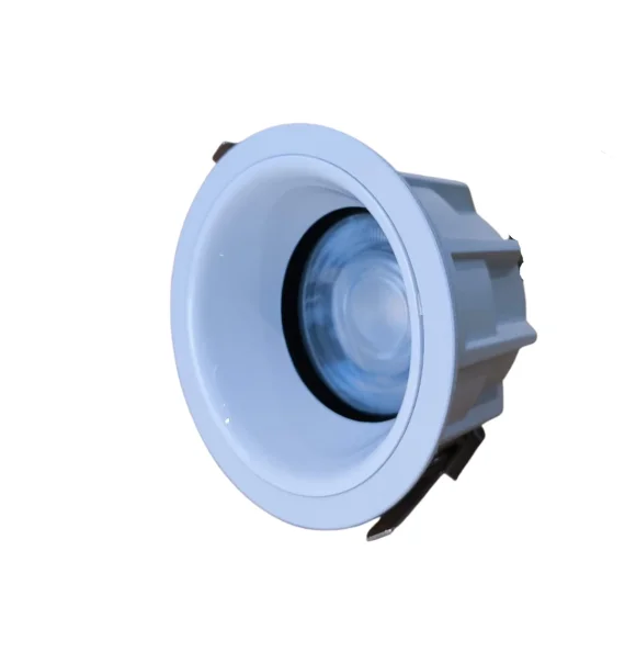Delux ROMA 46 spot light (85 mm, white + white, 12W 4000K)