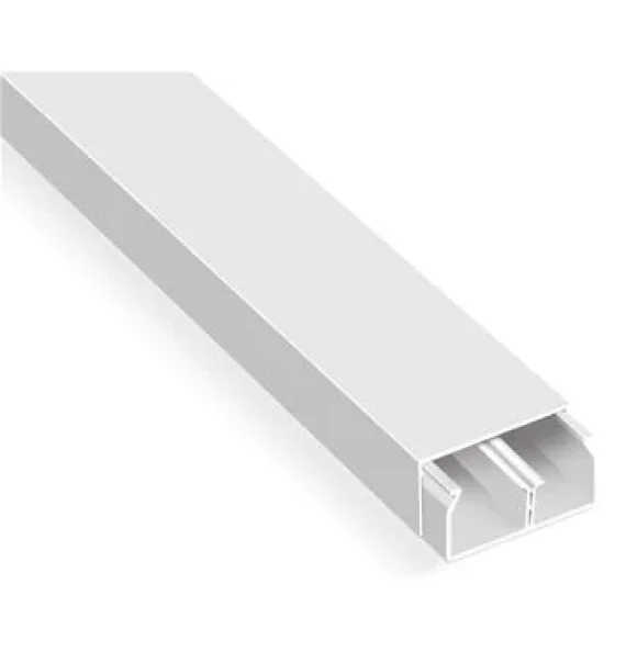 Mutlusan 40x17 mm Sectional Cable Duct with External Cover (MEKS series)