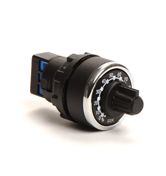 Emas B Series Plastic 1 kΩ 22 mm Potentiometer — BPR01K