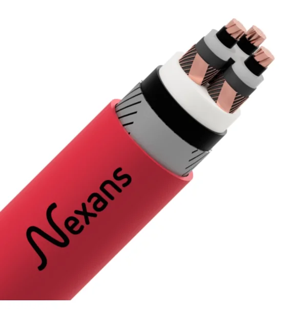 Nexans Armored Cable YXC8VZ3V – N2XSEYFGY – 18/30 kV