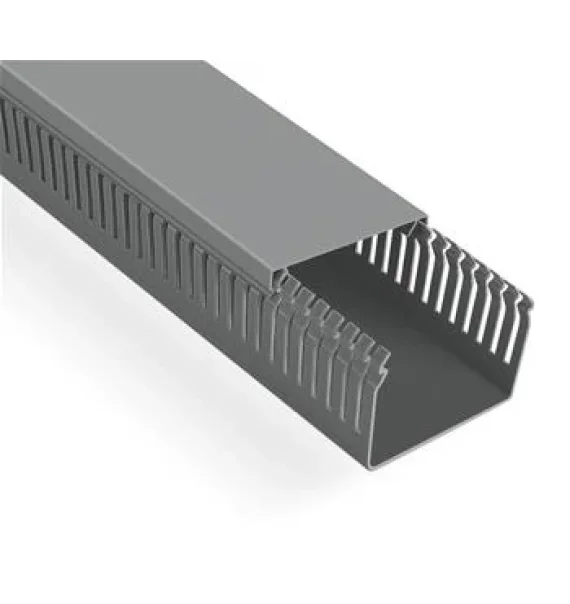 Perforated cable channel 80x60 mm