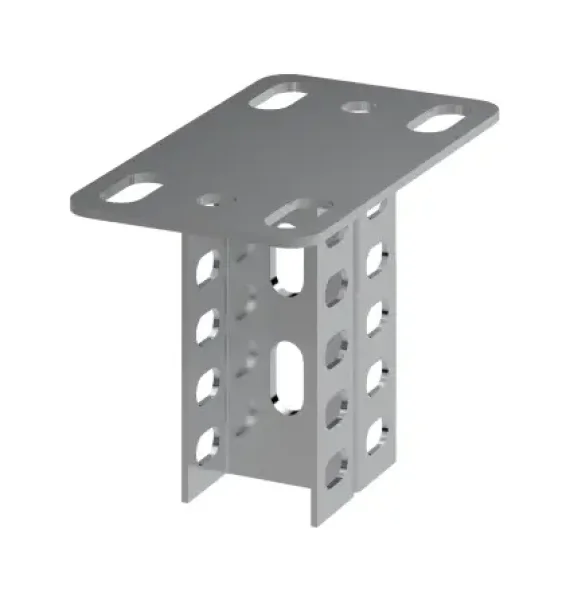 UPT-12D Ceiling Mount - U Channel Suspension Bracket Double, Welded, Pre-Galvanized/HDG, 2.0mm