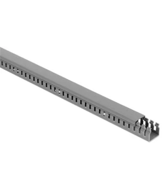 Perforated Cable Channel 25x25 (Blue-Grey)